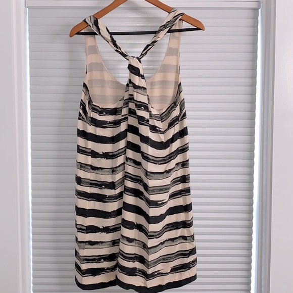 Silk racer back striped J.Crew dress - Picture 3 of 3